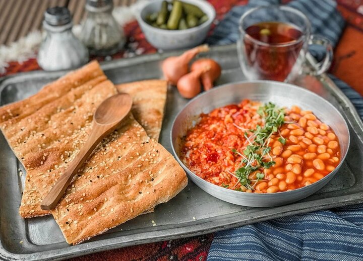 املت لوبیا شاپوری، صبحانه اصیل گیلانی + طرز تهیه
