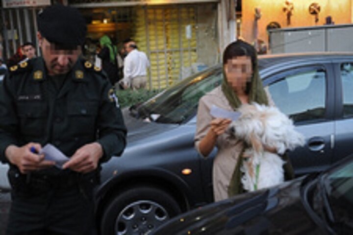 پلیس: با سگ گردانی در تهران برخورد می‌کنیم