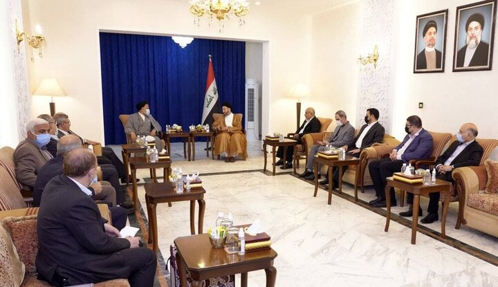 دیدار وزیر اطلاعات ایران با عمار حکیم در بغداد
