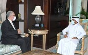 دیدار سفیر ایران با دبیرکل وزارت خارجه قطر