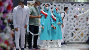 انتقاد از لباس رسمی کاروان ایران در المپیک / تصاویر