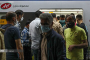 علت ازدحام مسافران مترو در تهران چه بود؟