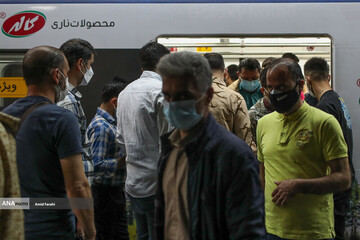 اولین عکس از واژگونی هولناک قطار متروی تهران