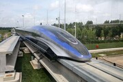 رونمایی از سریع‌ترین قطار جهان در چین / تصاویر