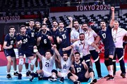 پیروزی تیم ملی والیبال ایران مقابل لهستان در المپیک توکیو