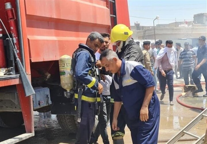 وقوع آتش‌سوزی گسترده در یکی از بیمارستان‌های عراق