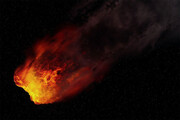 انفجار شهاب سنگی غول پیکر در آسمان نروژ / فیلم