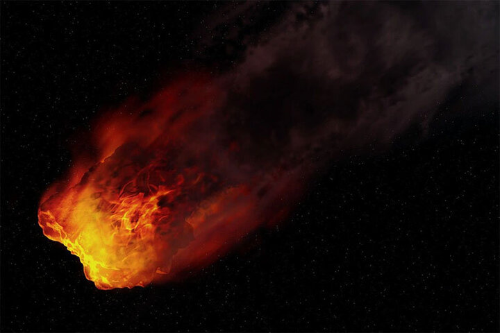 انفجار شهاب سنگی غول پیکر در آسمان نروژ / فیلم