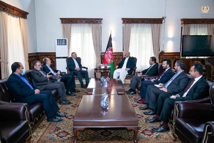 دیدار نماینده ظریف با وزیر خارجه افغانستان 