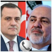 گفتگوی تلفنی ظریف با وزیر امور خارجه آذربایجان