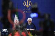روحانی: هماهنگی نهادها در ستاد کرونا، سریع و فوری انجام شد / فیلم