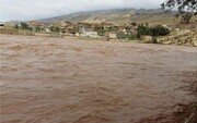 سیلاب مهیب در الموت /  ۲۰ روستا تخریب شد