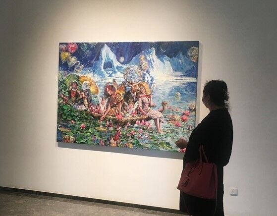 نمایشگاه آثار هنری ایران در چین برگزار شد