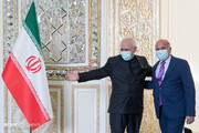 دیدار وزیر خارجه عراق با ظریف در تهران