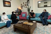 حضور مدیرعامل فارابی در منزل علی سلیمانی / قول مساعد برای چاپ کتاب این هنرمند