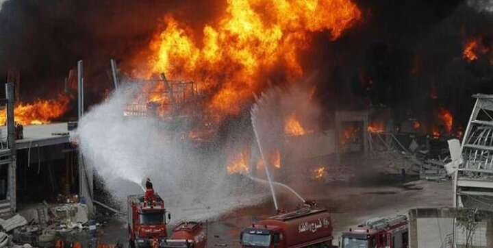 ویدیو وحشتناک از انفجار تانکر سوخت در لبنان