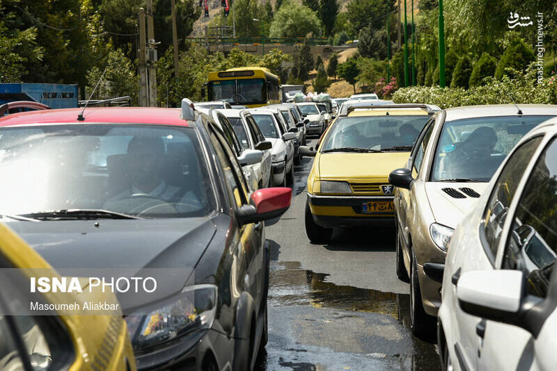 تصاویری عجیب از جاده چالوس پس از اعلام منع تردد