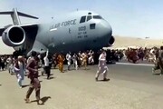 آخرین آمار از سقوط افغان‌ها از بدنه و چرخ‌های هواپیمای آمریکایی
