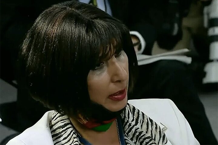 گریه‌های خبرنگار زن افغانستانی در کنفرانس خبری سخنگوی پنتاگون / فیلم