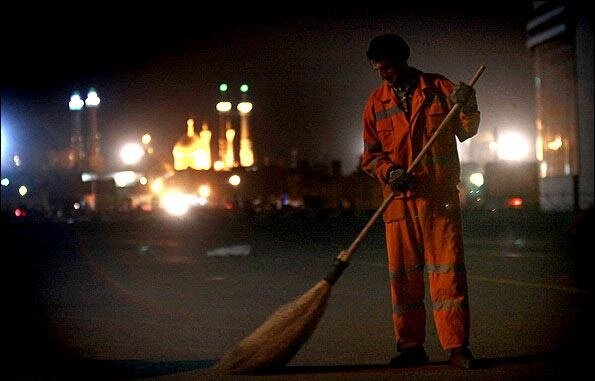 حادثه مرگبار برای رفتگر کرجی / راننده از صحنه تصادف متواری شد