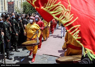 خیمه سوزان ظهر عاشورا - چهار راه گلوبندک تهران