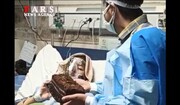 جشن تولد برای بیمار کرونایی در بیمارستان قائم مشهد / فیلم