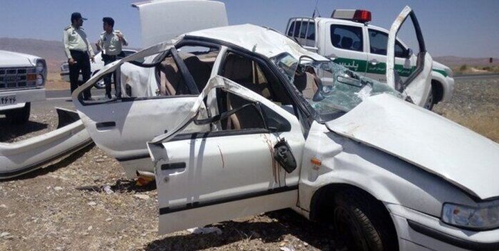تصادف وحشتناک ۳ خودرو در کرمان با ۱۵ کشته و مصدوم