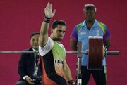 اولین مدال کاروان ایران در پارالمپیک ۲۰۲۰؛ امیر جعفری در وزنه برداری نقره‌ گرفت