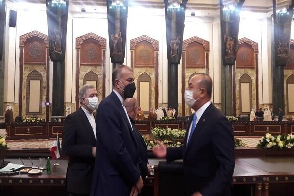 دیدار امیرعبداللهیان با وزیر خارجه ترکیه در بغداد