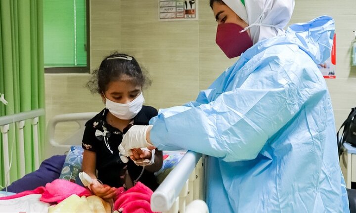 تصاویری دردناک وضعیت کودکان مبتلا به دلتا در بیمارستان 
