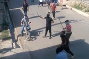 حمله وحشیانه اراذل و اوباش به زنان در گلستان با قمه و تبر / فیلم