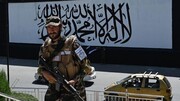 به اهتزاز درآمدن پرچم طالبان در کاخ ریاست‌جمهوری افغانستان