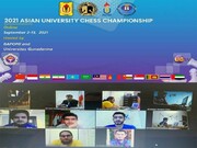 نایب قهرمانی ایران در مسابقات شطرنج دانشجویان آسیا