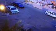 ویدیو دلخراش از لحظه برخورد شدید خودرو با کودک