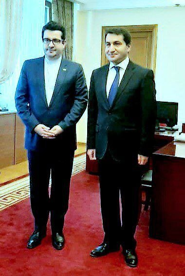 موسوی با دستیار رییس‌جمهور آذربایجان دیدار کرد