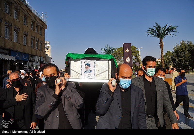 مراسم تشییع رییس دادگاه انقلاب تهران / تصاویر