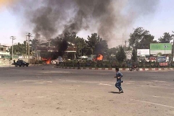 انفجار خودروی بمب‌گذاری شده در کابل 
