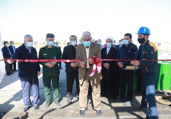 افتتاح پروژه افزایش ظرفیت تولید روغن MES_T ایرانول در پالایشگاه روغن‌سازی آبادان