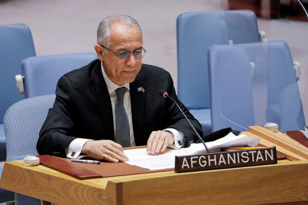 سخنرانی نماینده دولت سابق کابل در سازمان ملل