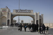 وضعیت مرز مهران پس از بازگشایی موقت / تصاویر