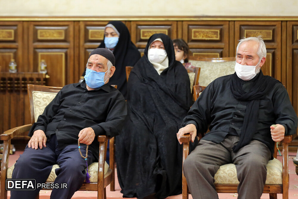دیدار رئیس قوه قضاییه با جمعی از خانواده‌های معظم شهدا و ایثارگران