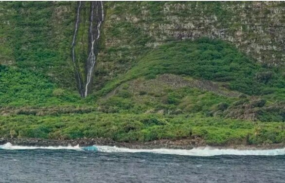 آبشار اولو اوپینا، هاوایی
