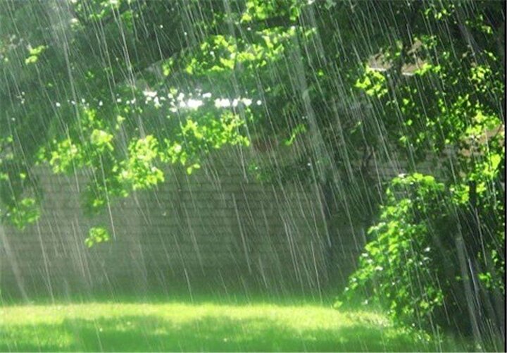 بارش باران رگباری موقت در نوار ساحلی کشور