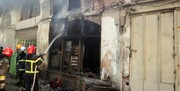 مرگ دردناک کارگر جوان در پی آتش‌سوزی مغازه اغذیه فروشی