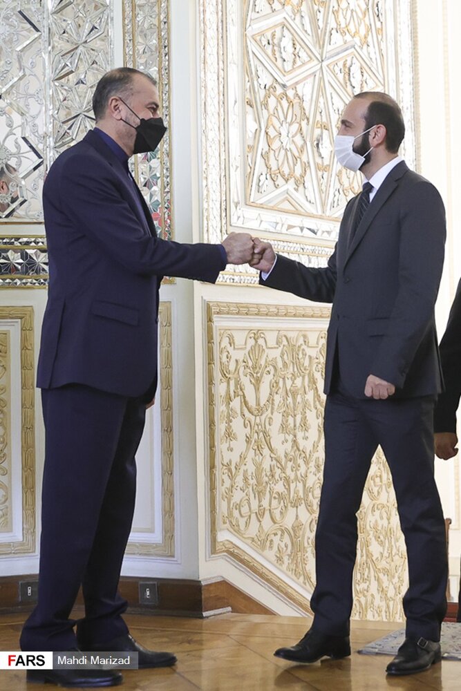 دیدار وزرای خارجه ایران و ارمنستان / تصاویر