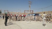 پیکرهای مطهر ۲۰ شهید دفاع مقدس به وطن بازگشت