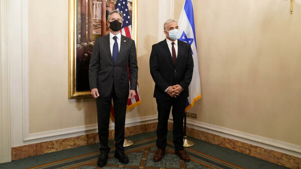 دیدار وزیر خارجه اسرائیل با بلینکن طی روزهای آینده