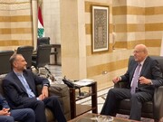 دیدار وزرای خارجه ایران و لبنان در بیروت