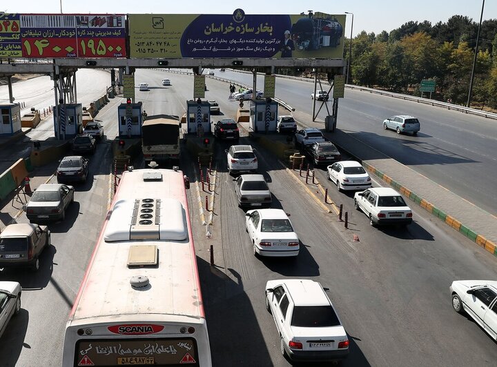 ترافیک نیمه‌سنگین در خروجی‌های مشهد