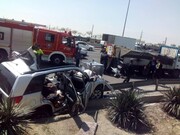حادثه هولناک در مشهد اردهال/ ۱۱ نفر کشته و مجروح شدند